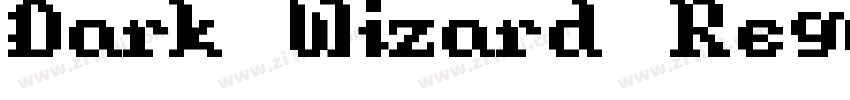 Dark Wizard Regular字体转换